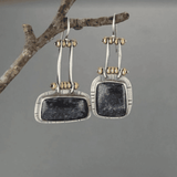 Orecchini classici d'argento in stile vintage