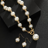 Set di Collane di Perle Chunky