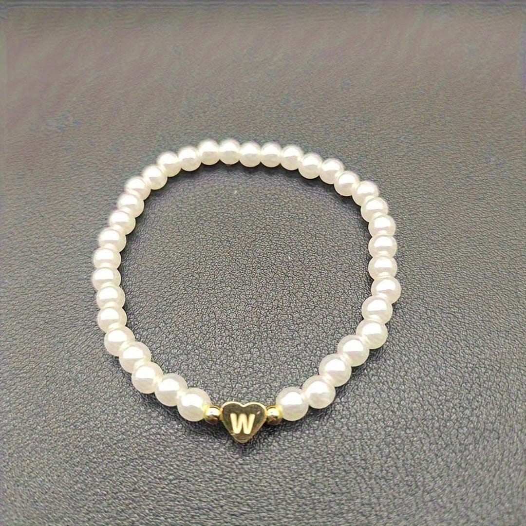 Braccialetto di Perle A-Z