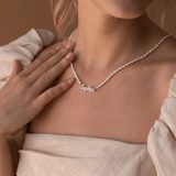 Bellara - Collana Nome Perle d'Acqua Dolce
