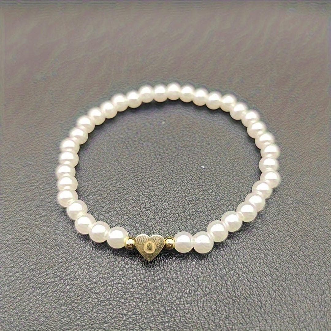 Bracciale con Perle A-Z