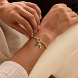 Immacolata™ - Bracciale Croce con Pietra del Mese
