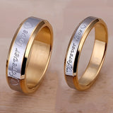 Anello Coppia Amore Eterno | Oro