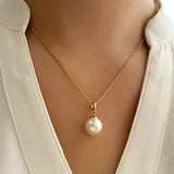 Set di Collana Elegante e Raffinata con Perle