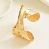 Bracciale intrecciato in oro bianco opaco