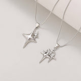 Collana Nordstjerne in White Gold