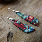 Nicoletta™ - Orecchini Retrò con Gemme Multicolor