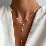 Collana Elegante con Perle del Cielo