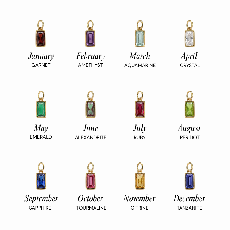 Immacolata™ - Bracciale Croce con Pietra del Mese