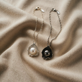 Collana con Pendente a Perla di Conchiglia