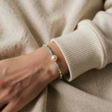 Bracciale in Perline di Semi di Perla Costiera