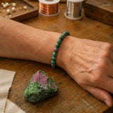 Bracciale di Epidoto per Rinnovamento, Rilascio Emotivo e Crescita
