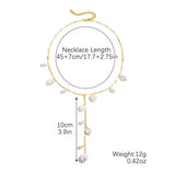 Collana Cascata di Perle Magiche
