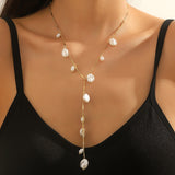 Collana Cascata di Perle Magiche