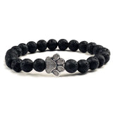 Bracciale con Paws di Perline – Design in Pietra Naturale