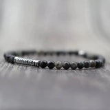 Ermelinda™ - Bracciale Eterno in Pietra Vulcanica