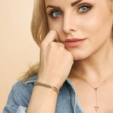 Bracciale Cubano Estivo | Oro