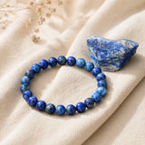 Bracciale in Lapis Lazuli per Verità, Saggezza e Comunicazione Sicura
