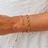 Bracciale in Pietre Con Perline Lulu