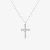 Divina™ - Collana con Pendente Croce Intrecciata