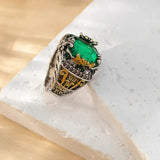 Klara™ - Emerin Ring Mixed Gold