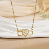 Collana Infinito a Nodo d'Amore | Oro