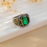 Klara™ - Emerin Ring Mixed Gold