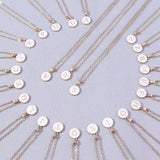 Collana Iniziale Monette | Oro