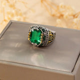 Klara™ - Emerin Ring Mixed Gold