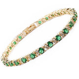 Mirello™  - Bracciale con smeraldo