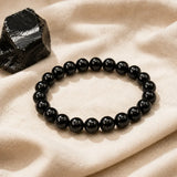 Bracciale in Onice Nero per Radicamento, Protezione e Forza Interiore