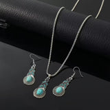 Priscilla™ - Parure Vintage in Turchese