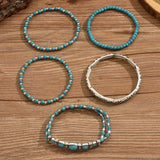 Mirella™ - Collezione di Bracciali Boho con Perline Turchesi