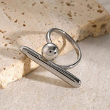 Anello Regolabile in Oro con Stella Senza Tempo