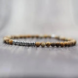 Ermelinda™ - Bracciale Eterno in Pietra Vulcanica