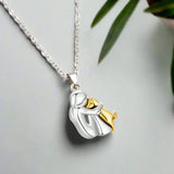 Collana con Ciondolo Abbraccio