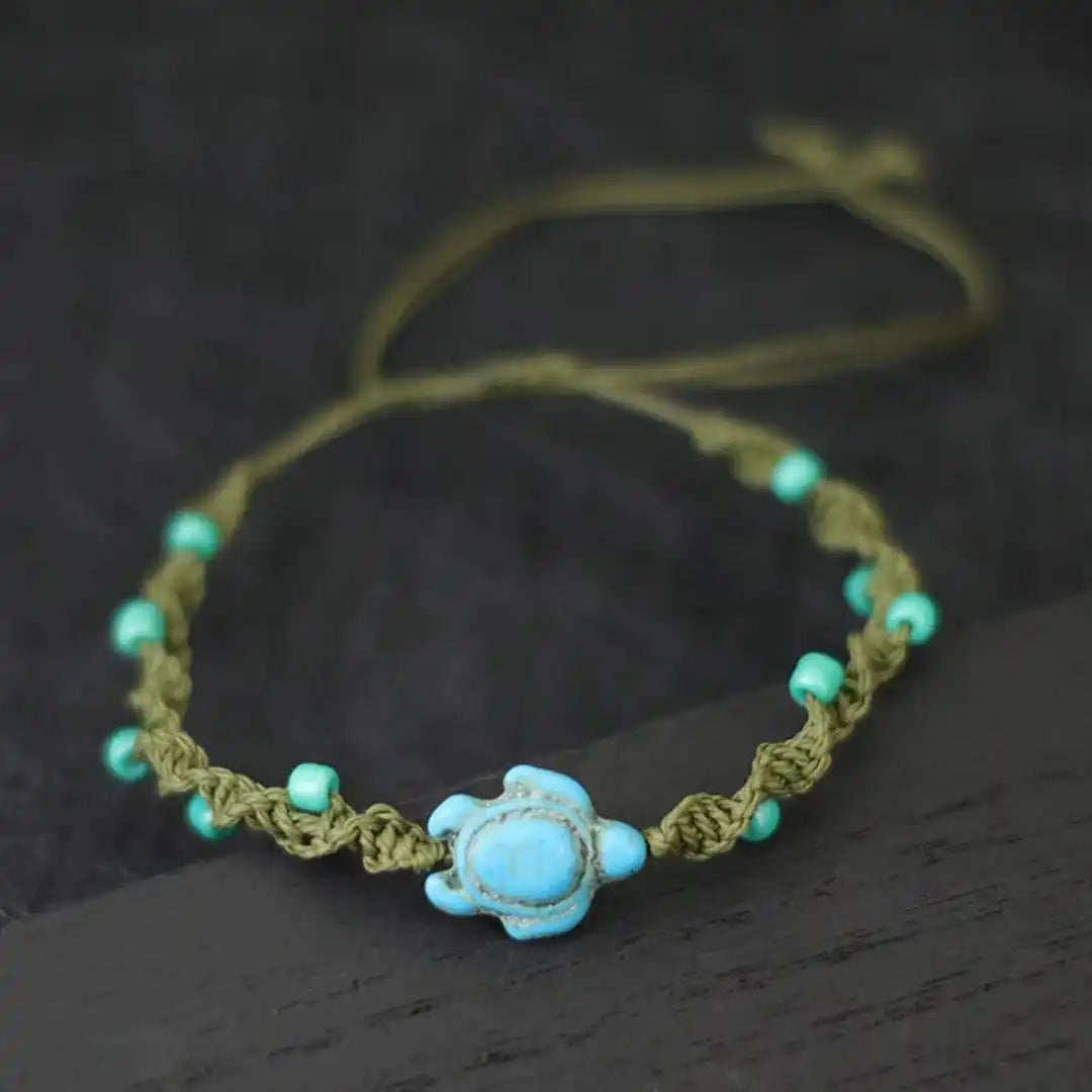 Imelda™ - Pulsera Boho con Tortuga