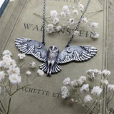 Collana Vintage Gufo Luna