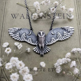 Collana Vintage Gufo Luna