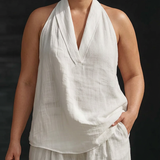 Carlotta™ - Conjunto sin mangas con pantalón de pierna ancha