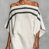 Isabella™ - Abito Maxi Off-Shoulder con Maniche a Pipistrello