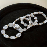 Set di 4 Bracciali con Perle