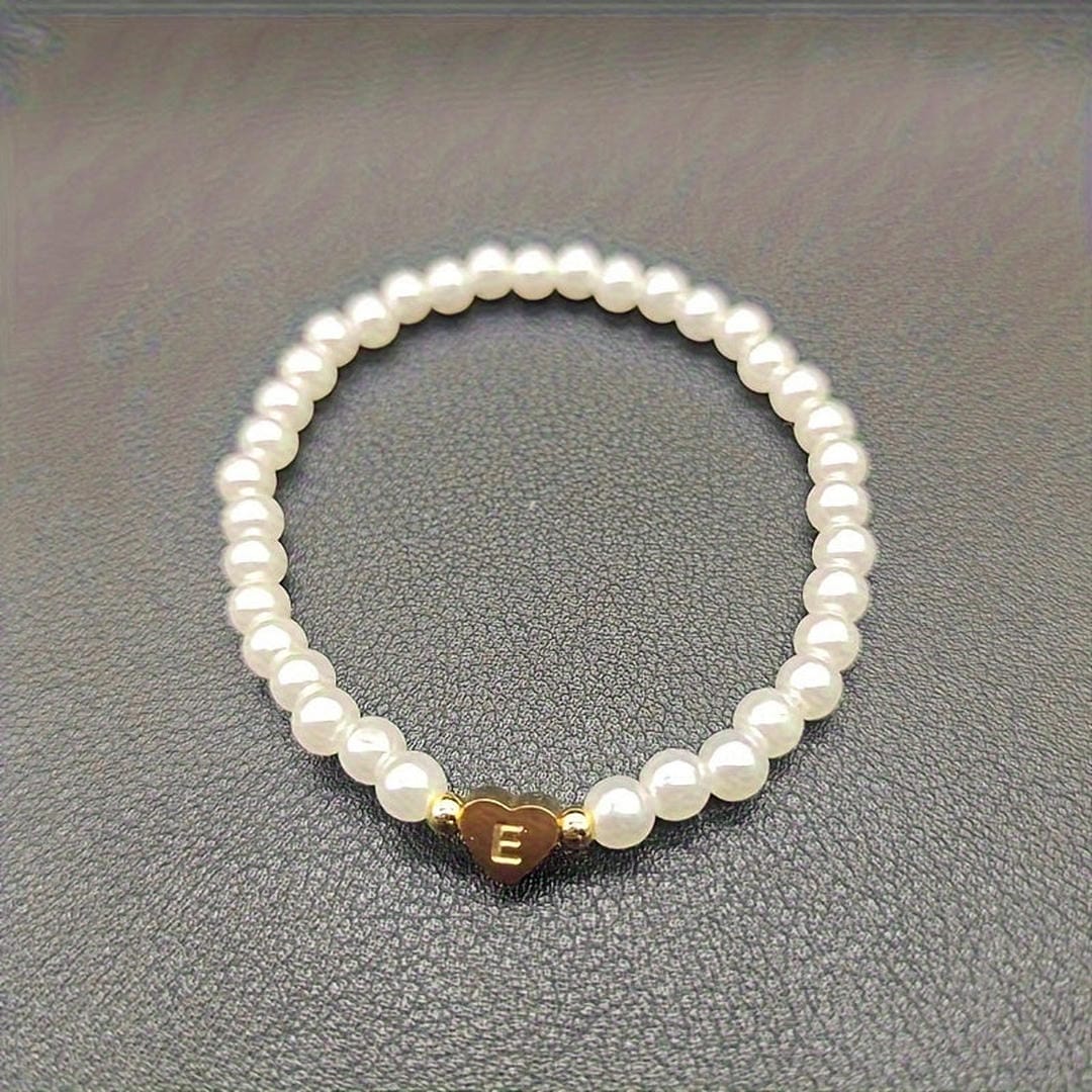 Braccialetto di Perle A-Z