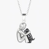 Collana con Ciondolo Abbraccio