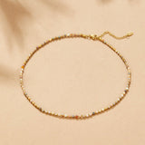 Collana di Perle in Pietra Alashan