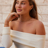 Collana di Perle in Pietra Alashan