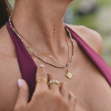Collana di Perle in Pietra Alashan