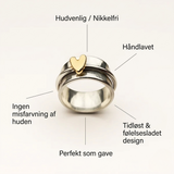 Anello a forma di cuore