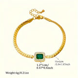 Orave™ - Bracciale con smeraldo