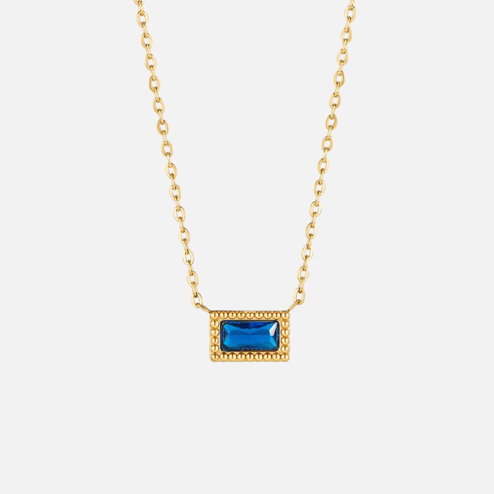 Collana con pietra del mese